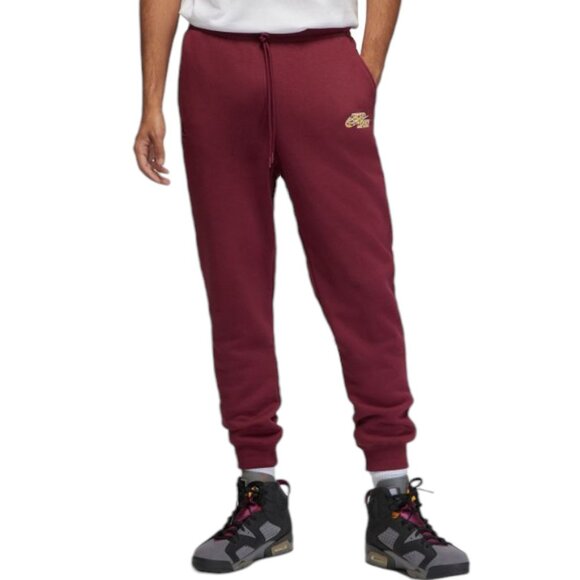 Nike Air Jordan Men's Size 2XL Sweatsuit 2pc Tracksuit Matching Burgundy Set NWT - Picture 8 of 11